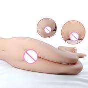 Silicone Tight Pussy Vagina Big Ass Realistic Half Body Sex Doll Torso Legs Male Adult Sex Toy For Man Masturbating by automaticwoman